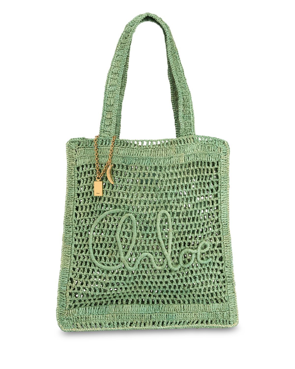 Summer Banana Raffia Tote